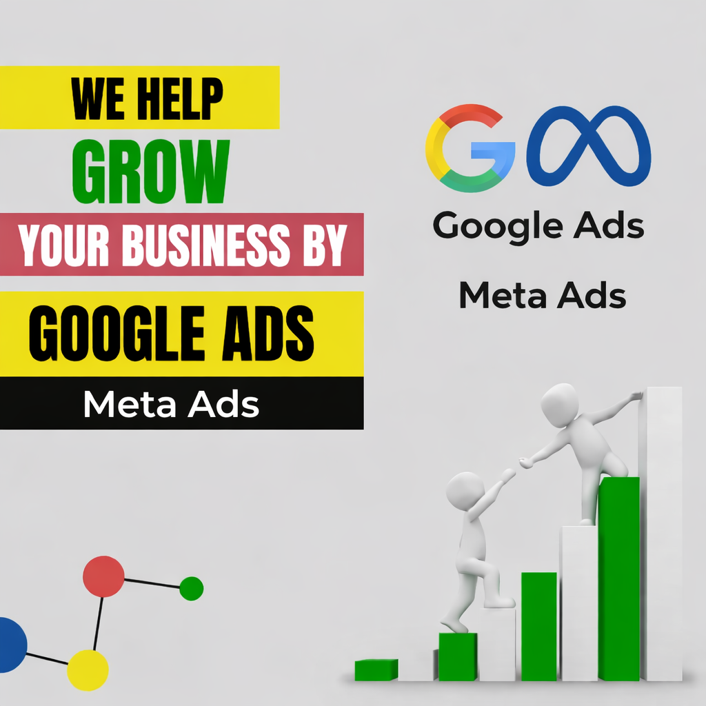 Google Ads and Meta Ads management services designed to help businesses increase leads, improve conversions, and achieve better ROI through paid advertising